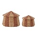 Bloomingville Mini Ruddi opbergmanden set van 2 stuks - 82054082 Bloomingville Mini Ruddi opbergmanden set van 2 stuks - 82054082
