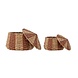 Bloomingville Mini Ruddi opbergmanden set van 2 stuks - 82054082 Bloomingville Mini Ruddi opbergmanden set van 2 stuks - 82054082
