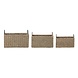 Bloomingville Mini Fenter opbergmanden set van 3 stuks - 82056767 Bloomingville Mini Fenter opbergmanden set van 3 stuks - 82056767
