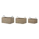 Bloomingville Mini Fenter opbergmanden set van 3 stuks - 82056767 Bloomingville Mini Fenter opbergmanden set van 3 stuks - 82056767