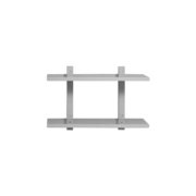 House Doctor Sheo wall shelf 2 shelves - 203442013 House Doctor Sheo wall shelf 2 shelves - 203442013