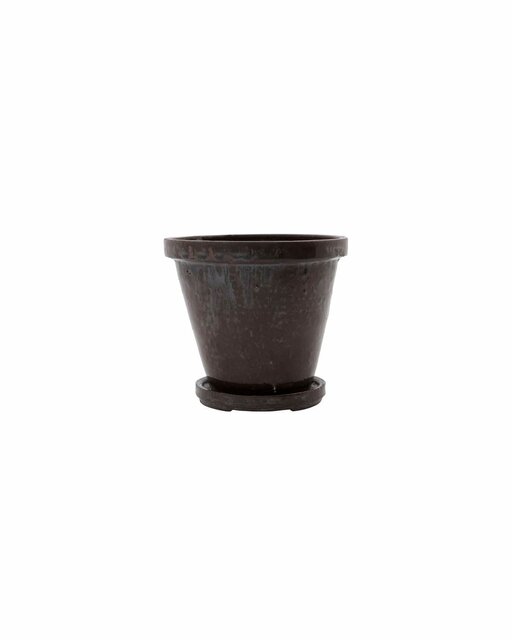 House Doctor Flower flower pot with saucer set of 2 pieces - 210140611
