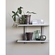 House Doctor Flower bloempot met schotel set van 2 stuks bruin - 210140601 House Doctor Flower bloempot met schotel set van 2 stuks bruin - 210140601