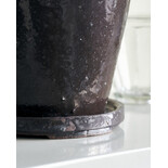 House Doctor Flower Pot de fleurs avec soucoupe set de 2 pièces marron - 210140601 House Doctor Flower Pot de fleurs avec soucoupe set de 2 pièces marron - 210140601