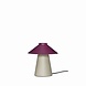 Hubsch Chipper tafellamp zand/burgundy - 961615 Hubsch Chipper tafellamp zand/burgundy - 961615