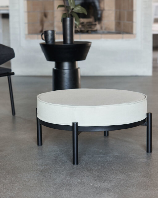 House Doctor Taburete de algodón arena - 209341204