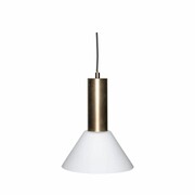 Hubsch Contrast hanglamp geborsteld messing - 961611 Hubsch Contrast hanglamp geborsteld messing - 961611