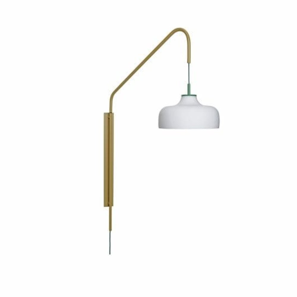 Hubsch Current wandlamp khaki/groen - 961616 Hubsch Current wandlamp khaki/groen - 961616