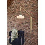 Hubsch Current wandlamp khaki/groen - 961616 Hubsch Current wandlamp khaki/groen - 961616