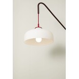 Hubsch Current wandlamp rood/bruin - 961617 Hubsch Current wandlamp rood/bruin - 961617