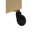 Hubsch Fresh trolley khaki/burgundy - 021610 Hubsch Fresh trolley khaki/burgundy - 021610