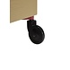Hubsch Fresh trolley khaki/burgundy - 021610 Hubsch Fresh trolley khaki/burgundy - 021610