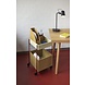 Hubsch Fresh trolley khaki/burgundy - 021610 Hubsch Fresh trolley khaki/burgundy - 021610