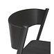 Hubsch Oblique barstoel zwart - 331608 Hubsch Oblique barstoel zwart - 331608