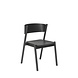 Hubsch Oblique stoel zwart - 331604 Hubsch Oblique stoel zwart - 331604
