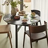 Hubsch Sedia Oblique marrone scuro - 431902 Hubsch Sedia Oblique marrone scuro - 431902