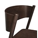 Hubsch Oblique stoel donkerbruin - 331602 Hubsch Oblique stoel donkerbruin - 331602