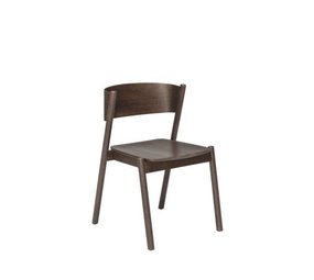 Hubsch Sedia Oblique marrone scuro Hubsch Sedia Oblique marrone scuro