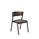 Hubsch Oblique stoel donkerbruin - 331602 Hubsch Oblique stoel donkerbruin - 331602
