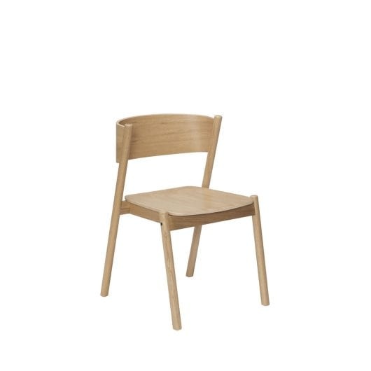 Hubsch Oblique chair natural - 331601