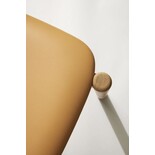 Hubsch Schräger Stuhl mit Ledersitz - 331603 Hubsch Schräger Stuhl mit Ledersitz - 331603