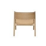 Hubsch Oblique loungestoel naturel - 331605