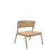 Hubsch Oblique loungestoel naturel - 331605 Hubsch Oblique loungestoel naturel - 331605