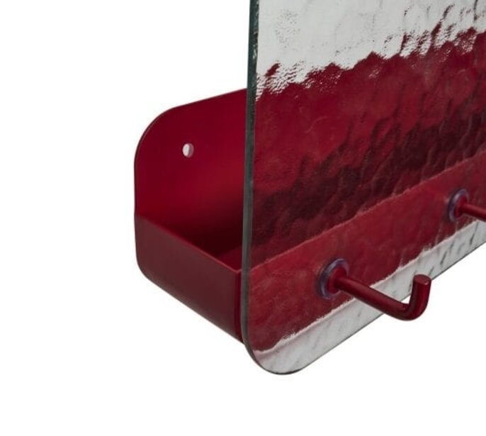 Hubsch Shack shelf red - 021604