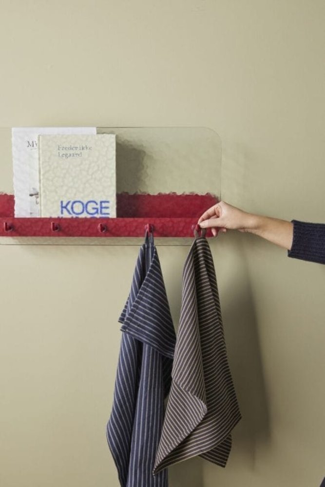 Hubsch Shack plank rood - 021604