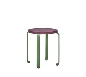 Hubsch Smile Hocker bordeaux/grün Hubsch Smile Hocker bordeaux/grün