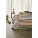 Hubsch Smile kruk lichtblauw/khaki - 021608 Hubsch Smile kruk lichtblauw/khaki - 021608