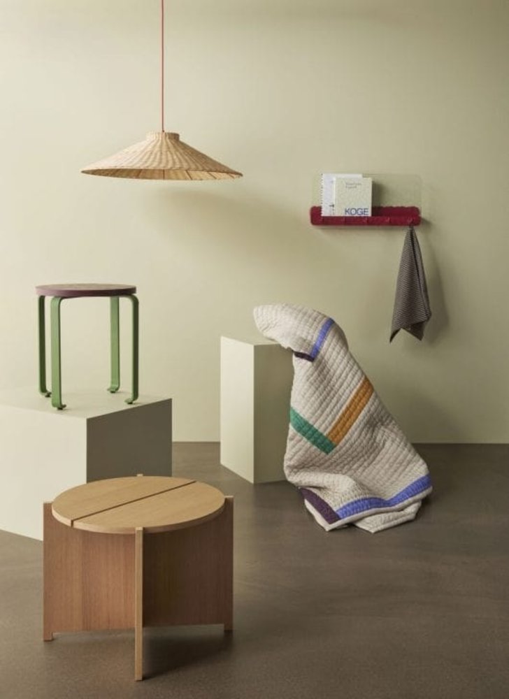 Hubsch Couvre-lit carré Twist - 701603