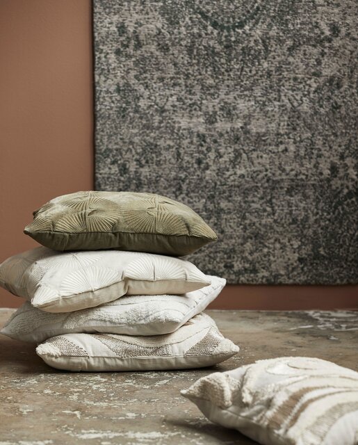 Nordal Alasie cushion green incl. filling - 42462 Nordal Alasie cushion green incl. filling - 42462