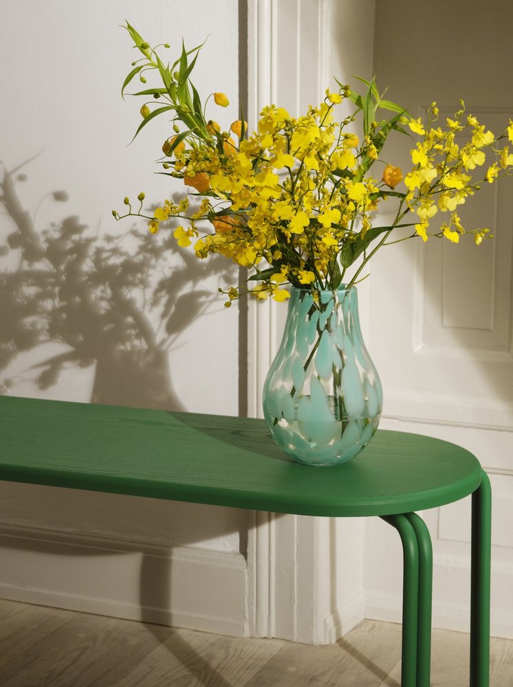 Broste Copenhagen Sofá Oda 2 plazas verde - 31000323