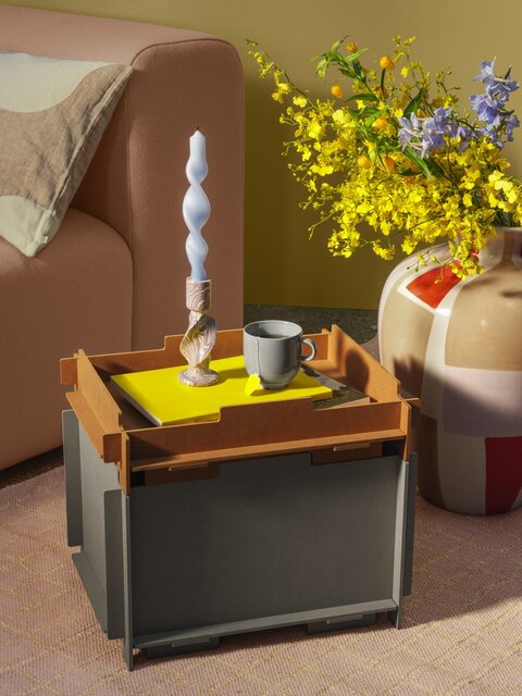 Broste Copenhagen Florero Dana naranja - 14445421