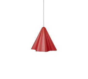 Broste Copenhagen Skirt hanging lamp red Ø30cm