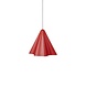 Broste Copenhagen Skirt hanglamp rood Ø30cm - 60080007 Broste Copenhagen Skirt hanglamp rood Ø30cm - 60080007