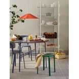 Broste Copenhagen Lampada a sospensione per gonna rossa Ø60cm - 60080009