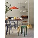 Broste Copenhagen Skirt hanglamp rood Ø60cm - 60080009 Broste Copenhagen Skirt hanglamp rood Ø60cm - 60080009