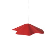 Broste Copenhagen Skirt hanging lamp red Ø60cm - 60080009