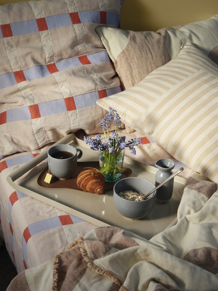 Broste Copenhagen Tide pledd karamell - 50030258