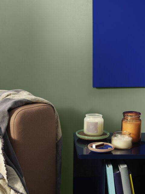 Broste Copenhagen Plaid marea blu - 50030261