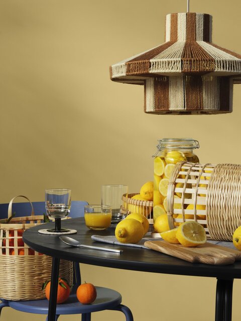 Broste Copenhagen Diana pantalla marrón Ø45cm - 70195004 Broste Copenhagen Diana pantalla marrón Ø45cm - 70195004