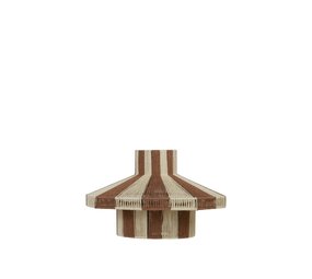 Broste Copenhagen Diana lampenkap bruin Ø45cm Broste Copenhagen Diana lampenkap bruin Ø45cm