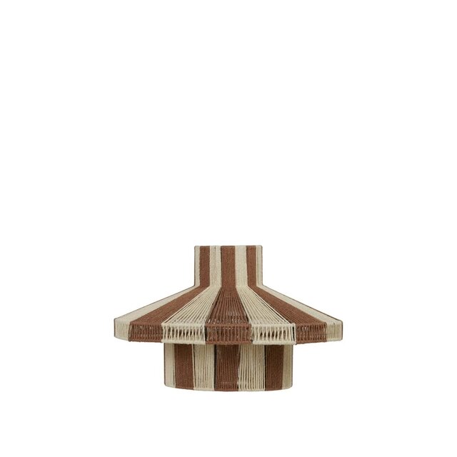 Broste Copenhagen Diana lampeskjerm brun Ø45cm - 70195004