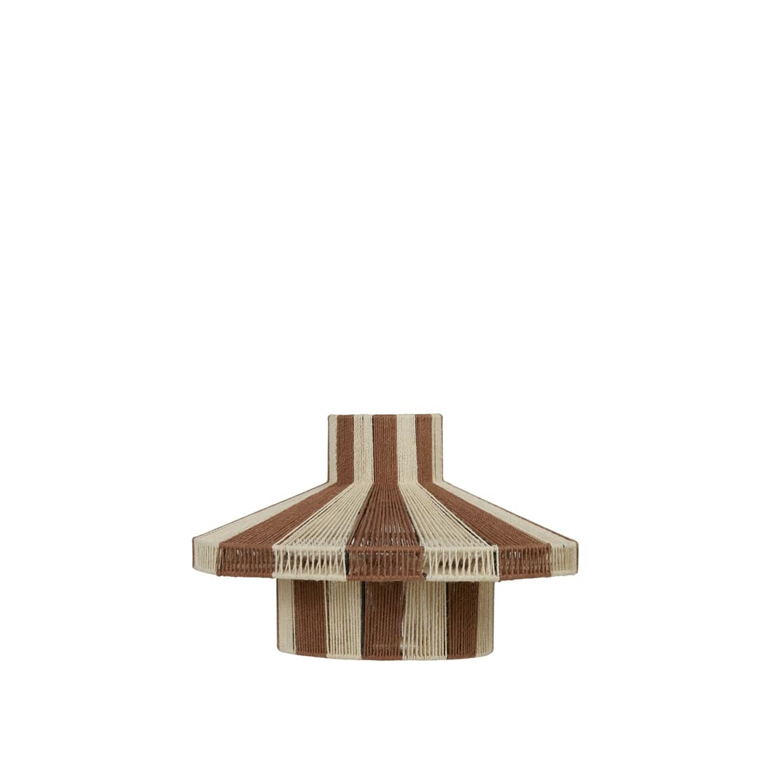 Broste Copenhagen Diana lampshade brown Ø45cm - 70195004