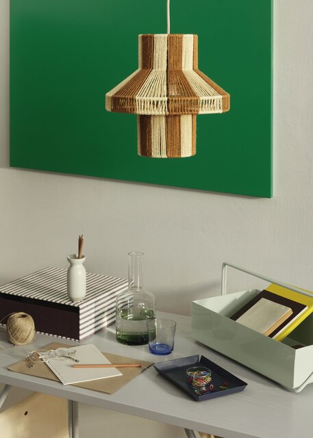 Broste Copenhagen Diana lampskärm brun Ø28cm - 70195005