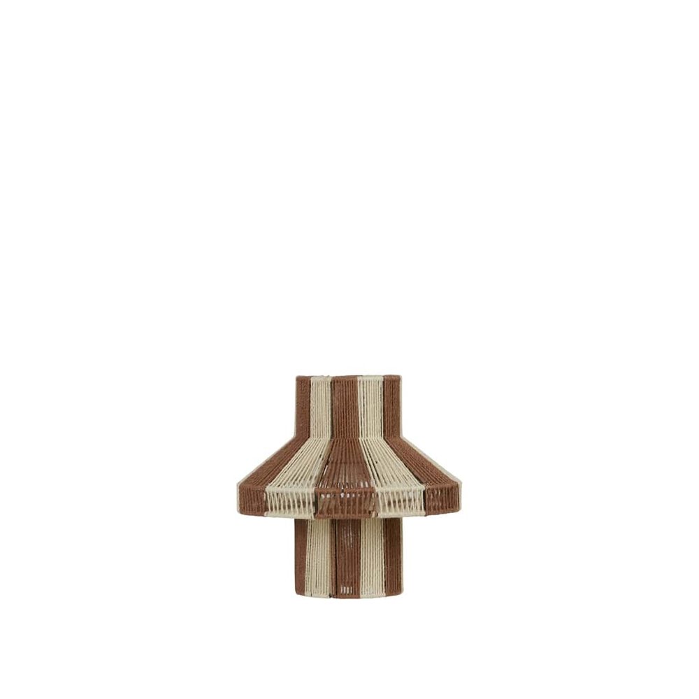 Broste Copenhagen Diana lampenkap bruin Ø28cm - 70195005 Broste Copenhagen Diana lampenkap bruin Ø28cm - 70195005