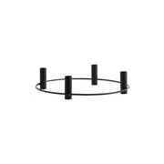 Nordal Irona candlestick black - 46141