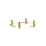 Nordal Irona candlestick gold - 46140